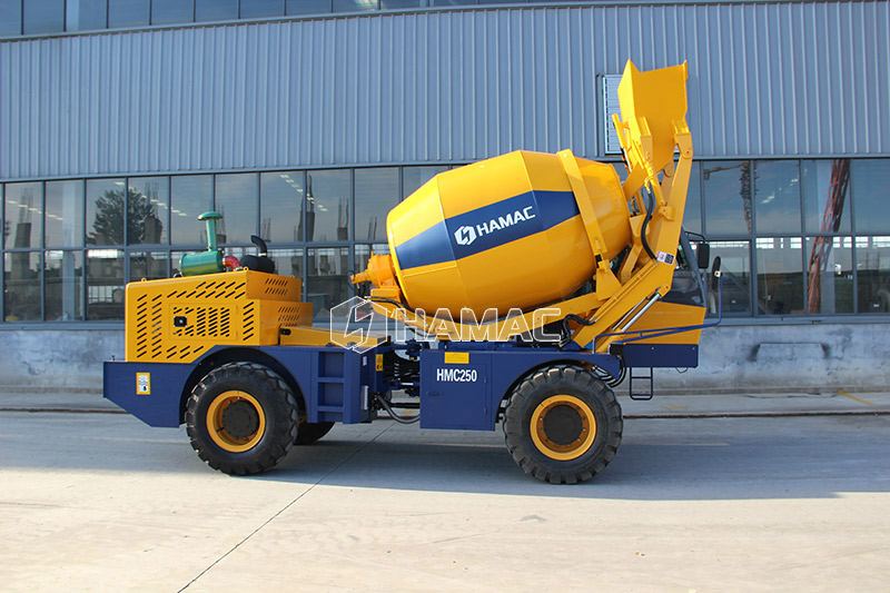  Self-loading concrete mixer 6
