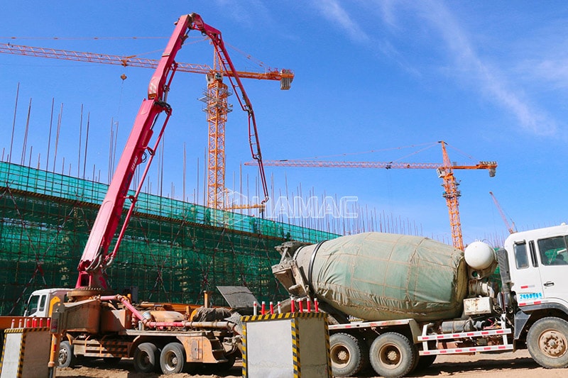  Truck-mounted Concrete Boom Pump