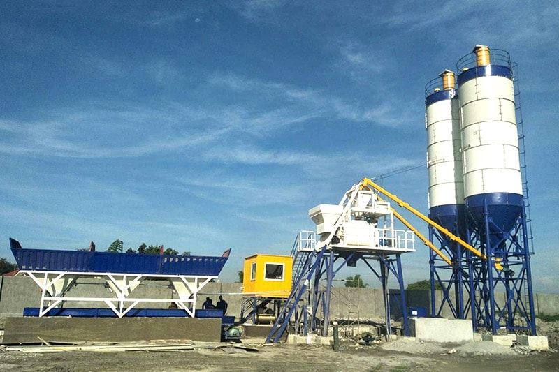  Stationary Concrete Batching Plant2