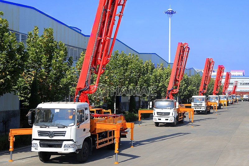  Truck-mounted Concrete Boom Pump